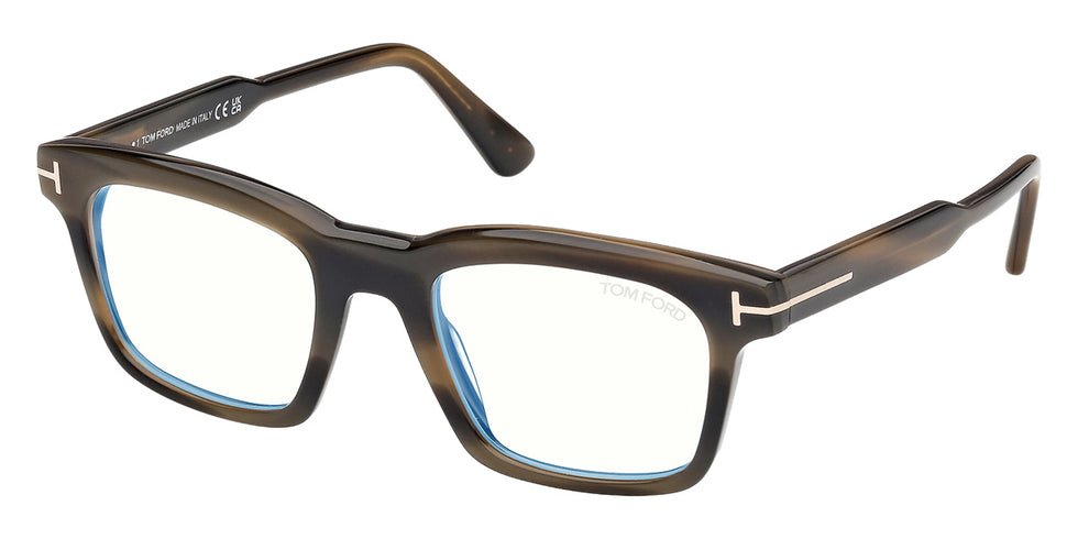 Tom Ford® FT6122-B Eyeglasses FT6122-B 056 51 - 056 - Coloured Havana/Coloured Havana