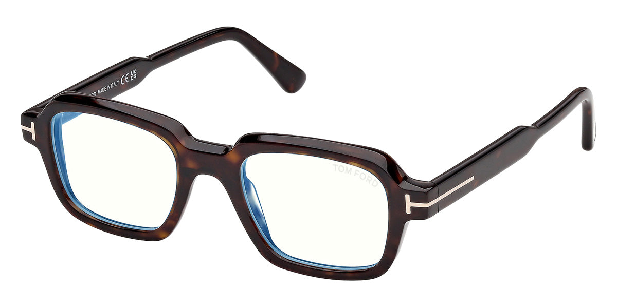 Tom Ford® FT6123-B Eyeglasses FT6123-B 052 48 - 052 - Dark Havana/Dark Havana