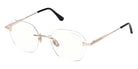 Tom Ford® FT6126-B Eyeglasses FT6126-B 028 52 - 028 - Shiny Rose Gold/Shiny Rose Gold