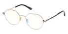 Tom Ford® FT6127-B Eyeglasses FT6127-B 028 51 - 028 - Shiny Rose Gold/Shiny Black