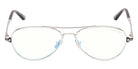 Tom Ford® FT6128-B Eyeglasses FT6128-B 016 56 - 016 - Shiny Palladium/Shiny Gunmetal