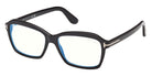 Tom Ford® FT6129-B Eyeglasses FT6129-B 001 54 - 001 - Shiny Black/Shiny Black