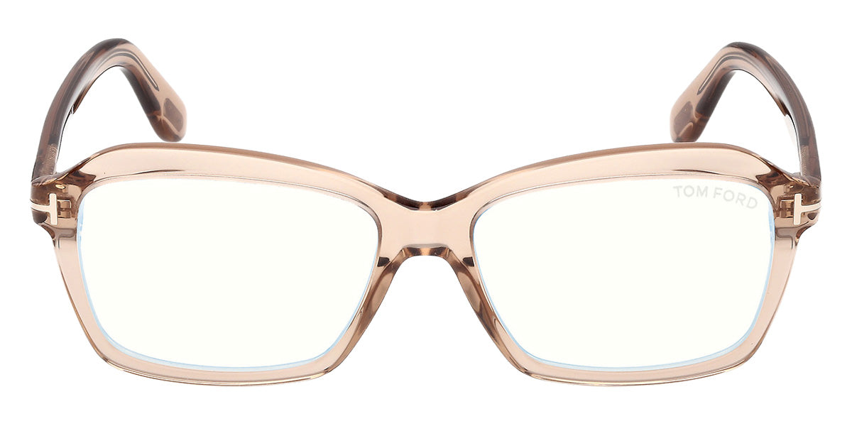 Tom Ford® FT6129-B Eyeglasses FT6129-B 045 54 - 045 - Shiny Light Brown/Shiny Light Brown