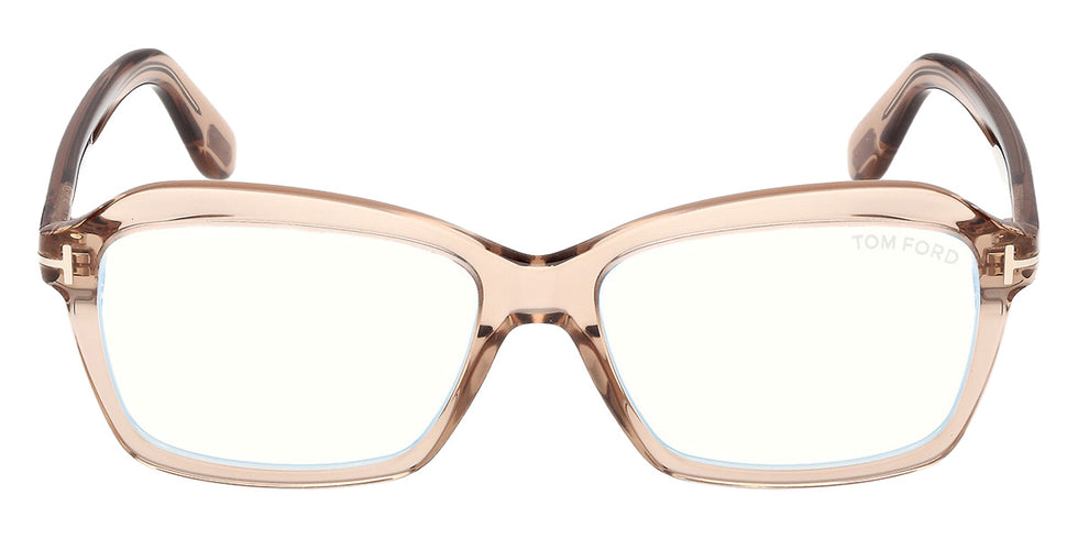 Tom Ford® FT6129-B Eyeglasses FT6129-B 045 54 - 045 - Shiny Light Brown/Shiny Light Brown