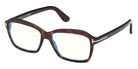 Tom Ford® FT6129-B Eyeglasses FT6129-B 052 54 - 052 - Dark Havana/Dark Havana