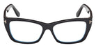 Tom Ford® FT6132-B Eyeglasses FT6132-B 001 54 - 001 - Shiny Black/Shiny Black