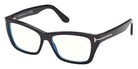 Tom Ford® FT6132-B Eyeglasses FT6132-B 001 54 - 001 - Shiny Black/Shiny Black