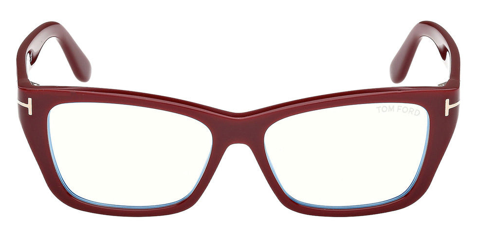 Tom Ford® FT6132-B Eyeglasses FT6132-B 069 54 - 069 - Shiny Bordeaux/Shiny Bordeaux