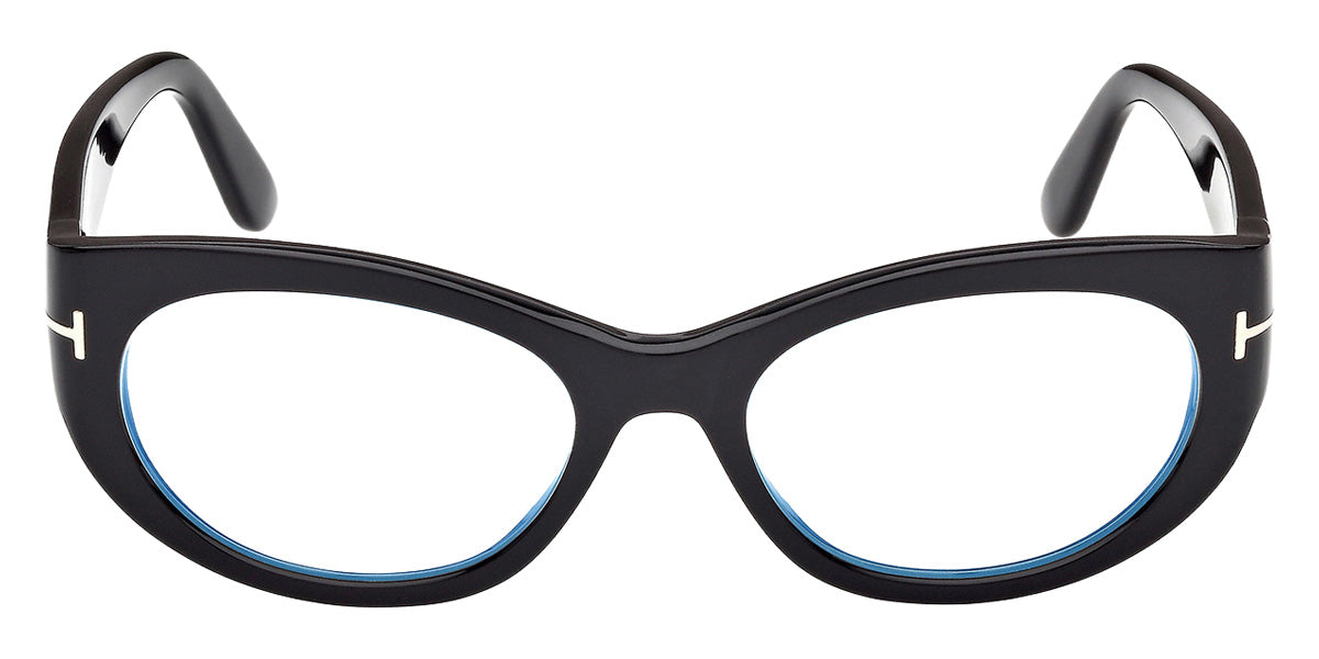 Tom Ford® FT6133-B Eyeglasses FT6133-B 001 54 - 001 - Shiny Black/Shiny Black