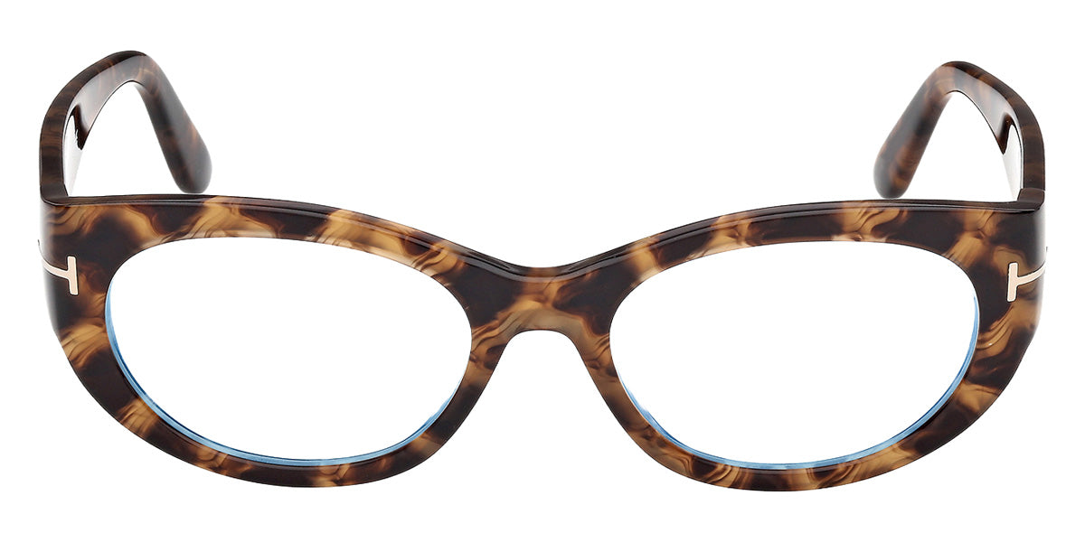 Tom Ford® FT6133-B Eyeglasses FT6133-B 055 54 - 055 - Coloured Havana/Coloured Havana