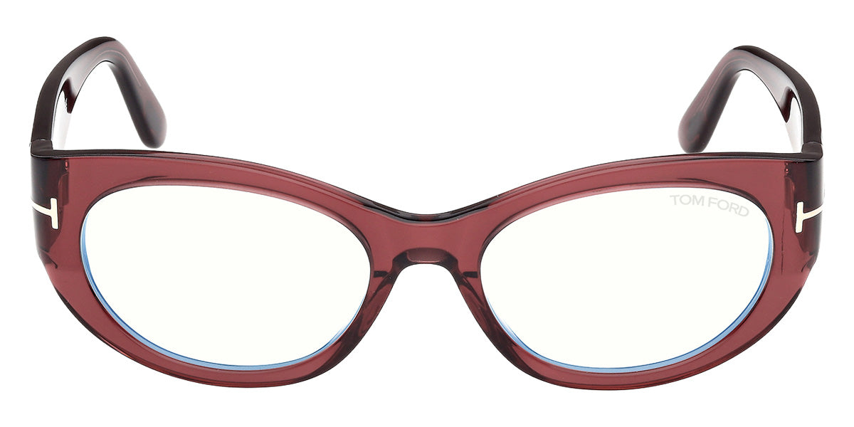 Tom Ford® FT6133-B Eyeglasses FT6133-B 069 54 - 069 - Shiny Bordeaux/Shiny Bordeaux