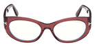 Tom Ford® FT6133-B Eyeglasses FT6133-B 069 54 - 069 - Shiny Bordeaux/Shiny Bordeaux