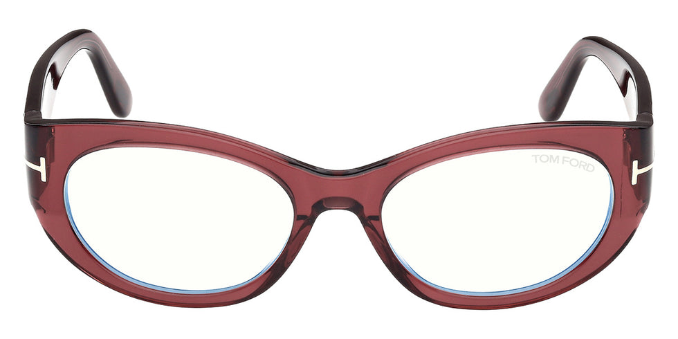 Tom Ford® FT6133-B Eyeglasses FT6133-B 069 54 - 069 - Shiny Bordeaux/Shiny Bordeaux