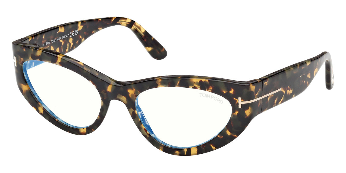 Tom Ford® FT6134-B Eyeglasses FT6134-B 055 55 - 055 - Coloured Havana/Coloured Havana