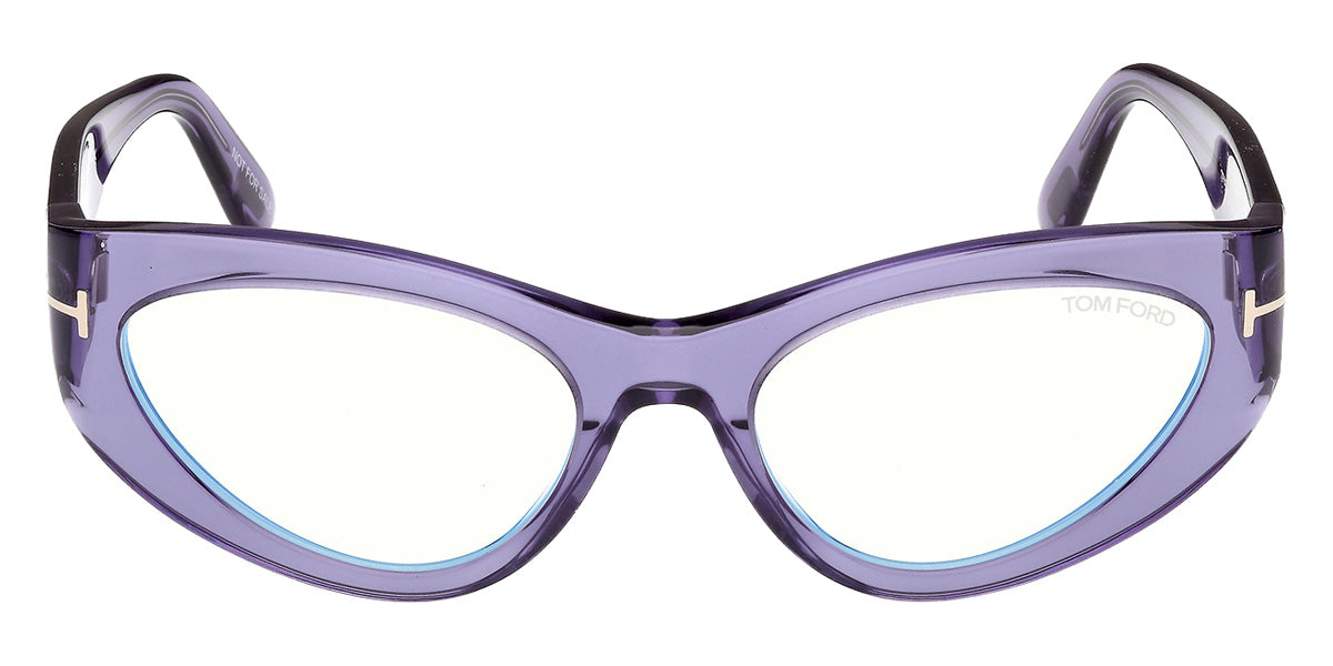 Tom Ford® FT6134-B Eyeglasses FT6134-B 081 55 - 081 - Shiny Violet/Shiny Violet