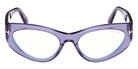 Tom Ford® FT6134-B Eyeglasses FT6134-B 081 55 - 081 - Shiny Violet/Shiny Violet