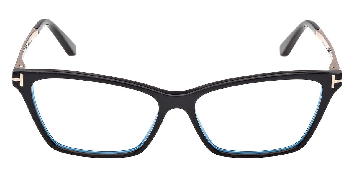 Tom Ford® FT6135-B Eyeglasses FT6135-B 001 56 - 001 - Shiny Black/Shiny Black