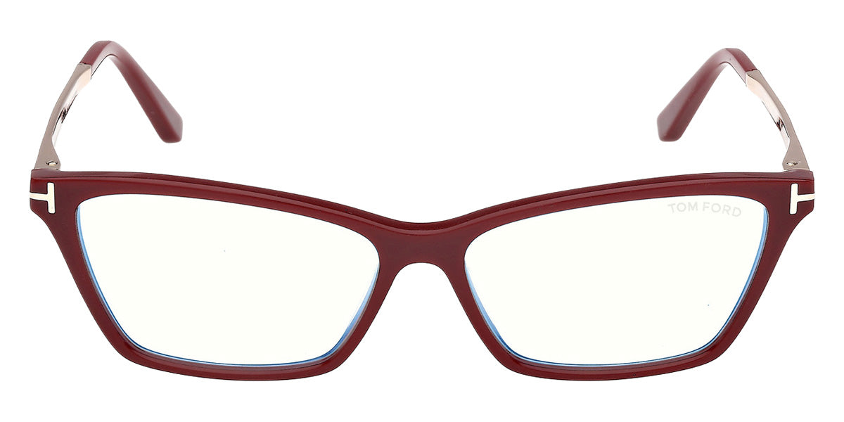 Tom Ford® FT6135-B Eyeglasses FT6135-B 069 56 - 069 - Shiny Bordeaux/Shiny Bordeaux