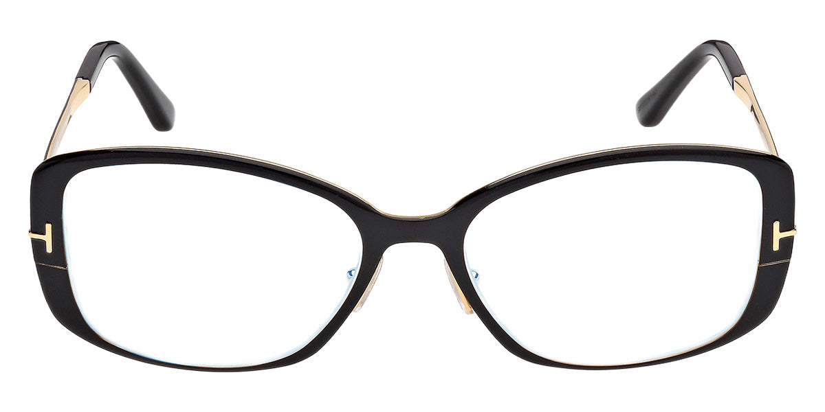 Tom Ford® FT6138-B Eyeglasses FT6138-B 001 54 - 001 - Shiny Black/Shiny Black