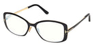 Tom Ford® FT6138-B Eyeglasses FT6138-B 001 54 - 001 - Shiny Black/Shiny Black