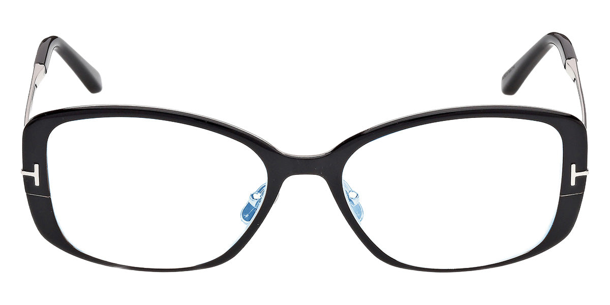 Tom Ford® FT6138-B Eyeglasses FT6138-B 005 54 - 005 - Shiny Black/Shiny Black