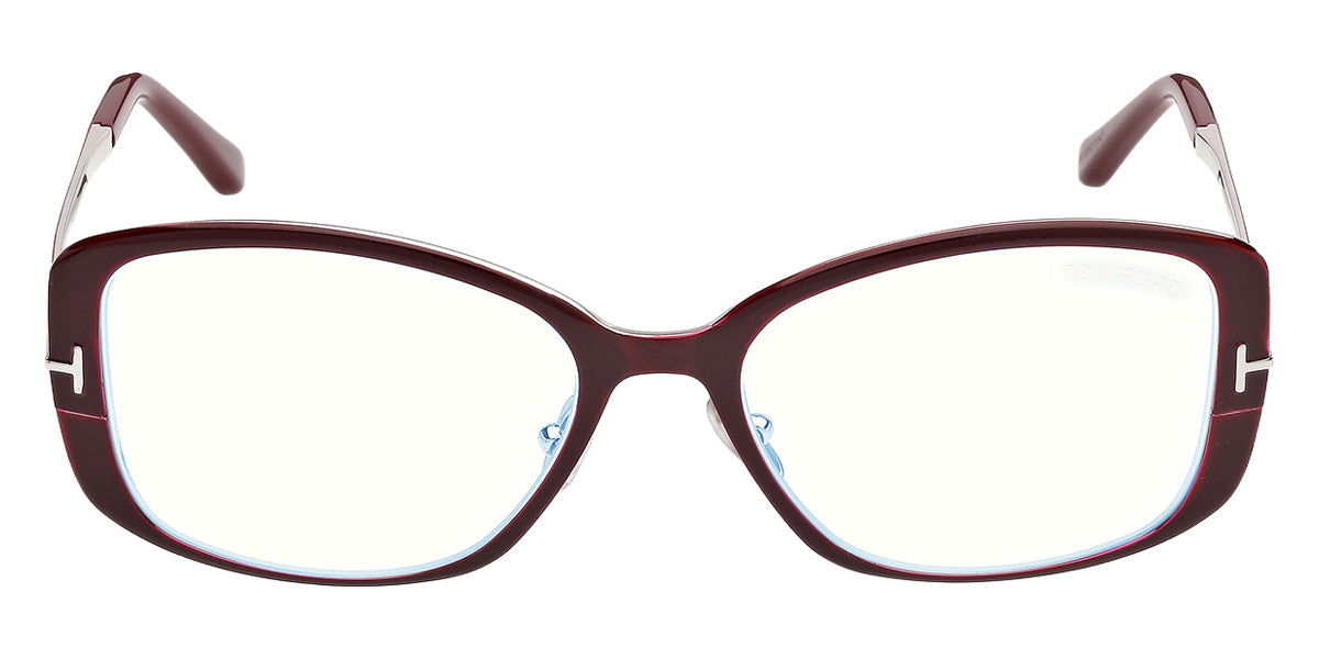 Tom Ford® FT6138-B Eyeglasses FT6138-B 069 54 - 069 - Shiny Bordeaux/Shiny Bordeaux