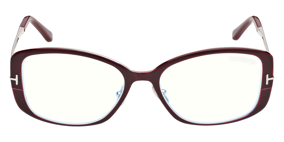 Tom Ford® FT6138-B Eyeglasses FT6138-B 069 54 - 069 - Shiny Bordeaux/Shiny Bordeaux
