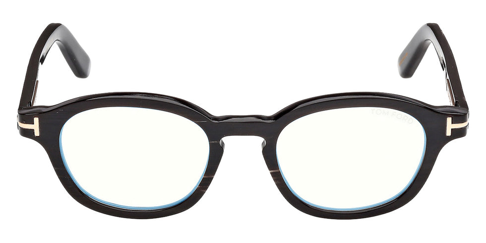 Tom Ford® FT6145-B-P Eyeglasses FT6145-B-P 063 49 - 063 - Black Horn/Black Horn