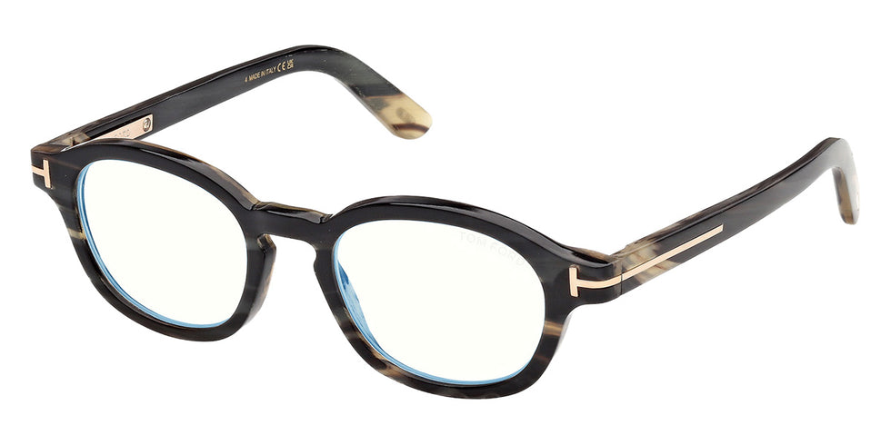 Tom Ford® FT6145-B-P Eyeglasses FT6145-B-P 064 49 - 064 - Coloured Horn/Coloured Horn