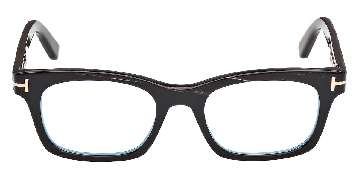 Tom Ford® FT6146-B-P Eyeglasses FT6146-B-P 063 52 - 063 - Black Horn/Black Horn