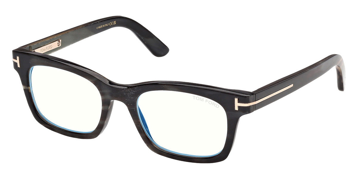 Tom Ford® FT6146-B-P Eyeglasses FT6146-B-P 064 52 - 064 - Coloured Horn/Coloured Horn