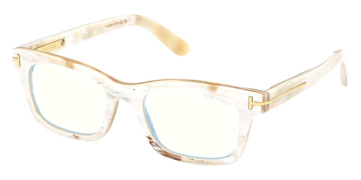 Tom Ford® FT6146-B-P Eyeglasses FT6146-B-P 065 52 - 065 - Coloured Horn/Coloured Horn