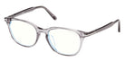 Tom Ford® FT6149-D-B Eyeglasses FT6149-D-B 020 55 - 020 - Shiny Grey/Shiny Grey
