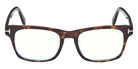Tom Ford® FT6150-D-B Eyeglasses FT6150-D-B 052 55 - 052 - Dark Havana/Dark Havana