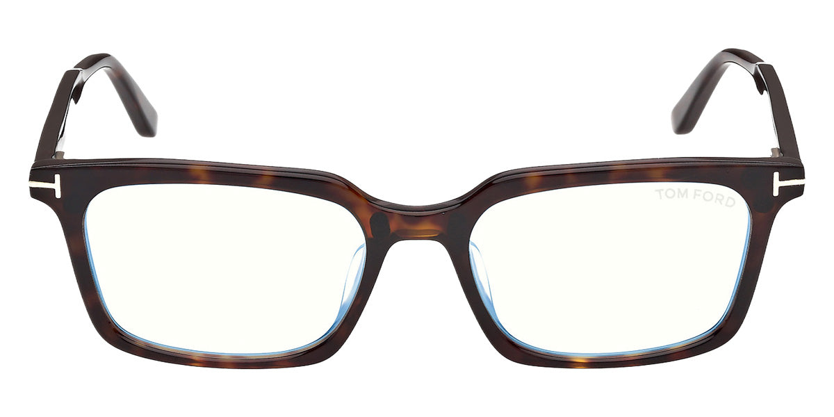 Tom Ford® FT6153-D-B Eyeglasses FT6153-D-B 052 57 - 052 - Dark Havana/Dark Havana