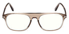 Tom Ford® FT6167-B Eyeglasses FT6167-B 045 53 - 045 - Shiny Light Brown/Shiny Light Brown