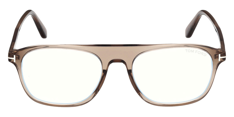 Tom Ford® FT6167-B Eyeglasses FT6167-B 045 53 - 045 - Shiny Light Brown/Shiny Light Brown