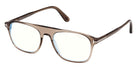Tom Ford® FT6167-B Eyeglasses FT6167-B 045 53 - 045 - Shiny Light Brown/Shiny Light Brown