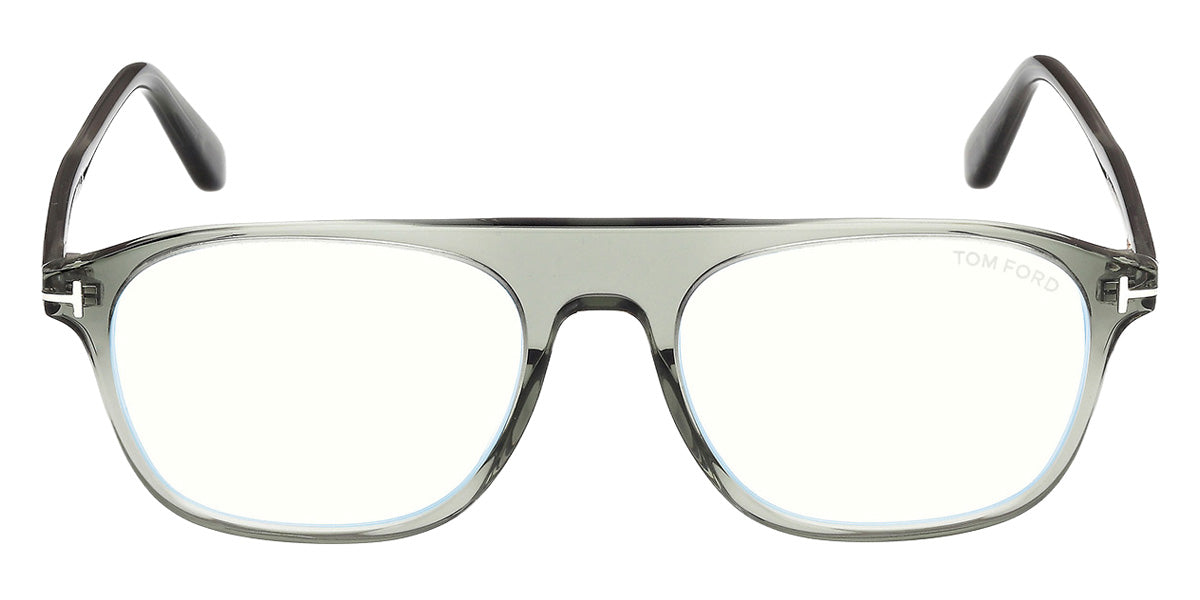 Tom Ford® FT6167-B Eyeglasses FT6167-B 093 53 - 093 - Shiny Light Green/Shiny Light Green