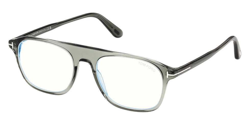 Tom Ford® FT6167-B Eyeglasses FT6167-B 093 53 - 093 - Shiny Light Green/Shiny Light Green