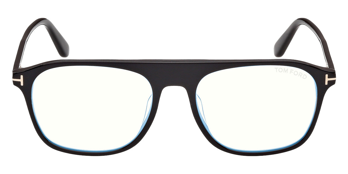 Tom Ford® FT6167-F-B Eyeglasses FT6167-F-B 001 56 - 001 - Shiny Black/Shiny Black