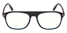 Tom Ford® FT6167-F-B Eyeglasses FT6167-F-B 001 56 - 001 - Shiny Black/Shiny Black