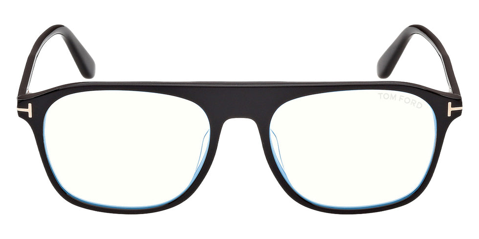 Tom Ford® FT6167-F-B Eyeglasses FT6167-F-B 001 56 - 001 - Shiny Black/Shiny Black