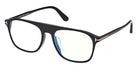 Tom Ford® FT6167-F-B Eyeglasses FT6167-F-B 001 56 - 001 - Shiny Black/Shiny Black