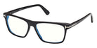 Tom Ford® FT6170-B Eyeglasses FT6170-B 001 58 - 001 - Shiny Black/Shiny Black