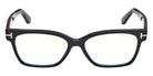 Tom Ford® FT6171-B Eyeglasses FT6171-B 001 53 - 001 - Shiny Black/Shiny Black