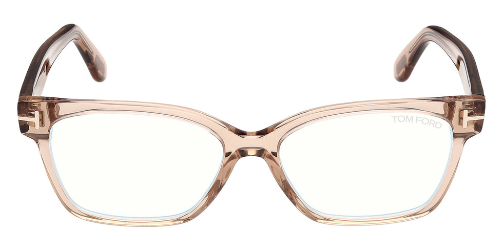 Tom Ford® FT6171-B Eyeglasses FT6171-B 045 53 - 045 - Shiny Light Brown/Shiny Light Brown