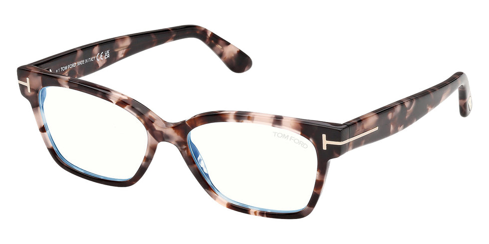Tom Ford® FT6171-B Eyeglasses FT6171-B 055 53 - 055 - Coloured Havana/Coloured Havana