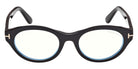 Tom Ford® FT6172-B Eyeglasses FT6172-B 001 51 - 001 - Shiny Black/Shiny Black