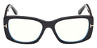 Tom Ford® FT6176-B Eyeglasses FT6176-B 001 53 - 001 - Shiny Black/Shiny Black
